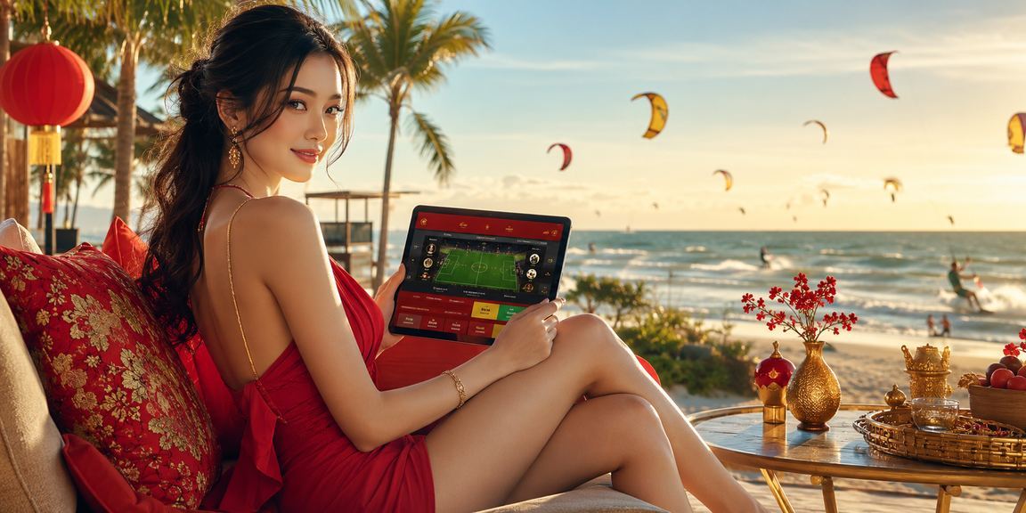 Không khí lễ hội cá cược casino sôi động tại bãi biển Mũi Né về đêm